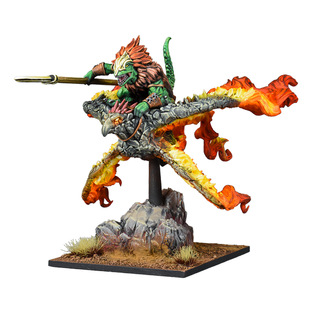 Kings of War Salamanders Ghekkotah Skylord