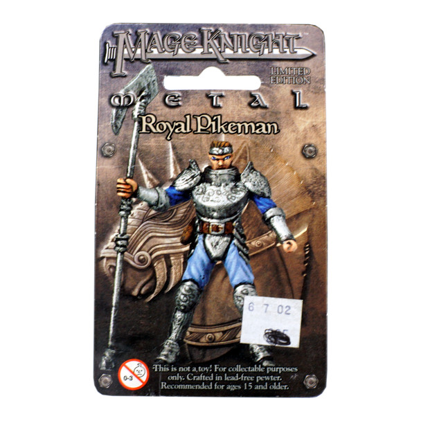 Mage Knight Metals Royal Pikeman - Limited Edition