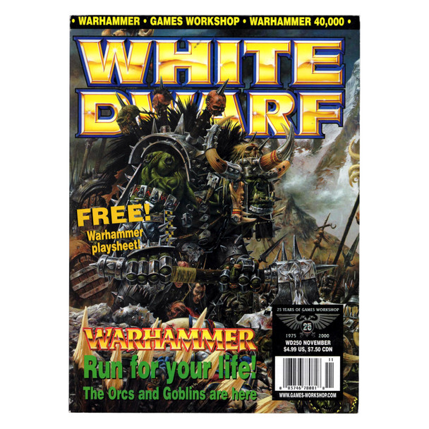 White Dwarf Issue 250 November 2000 w/ Inserts