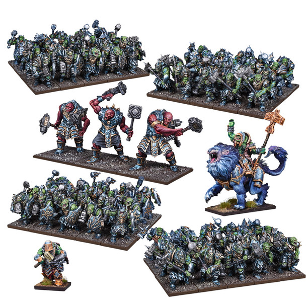 Kings of War Riftforged Orc Mega Army