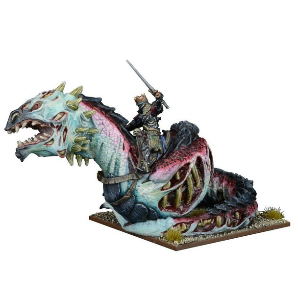 Kings of War Undead Revenant King on Undead Wyrm