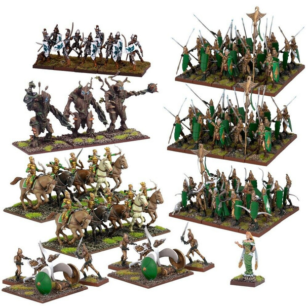 Kings of War Elf Mega Army