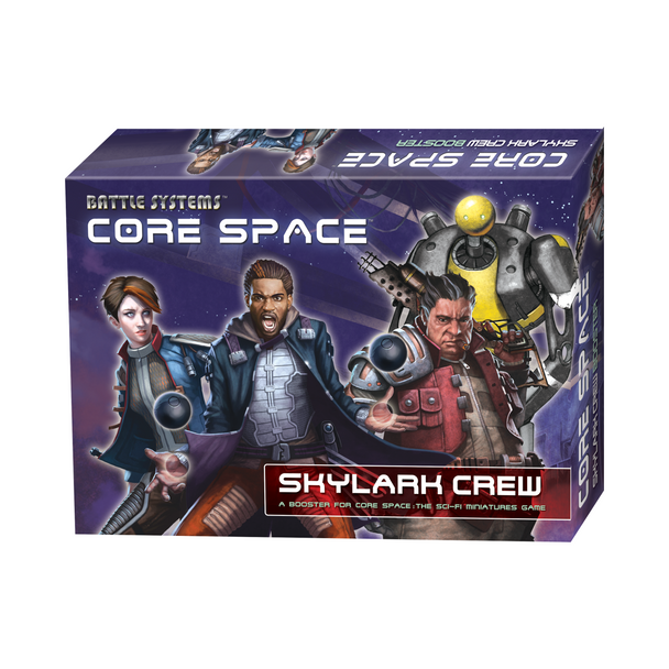 Core Space Skylark Crew Box - Battle Systems Cooperative / Solo Scifi Dungeon Crawler Board Game