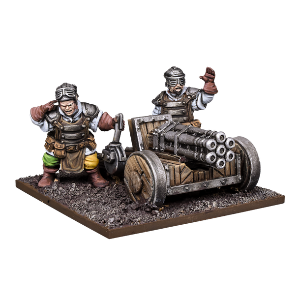 Kings of War Halfling Howitzer / Volley Gun