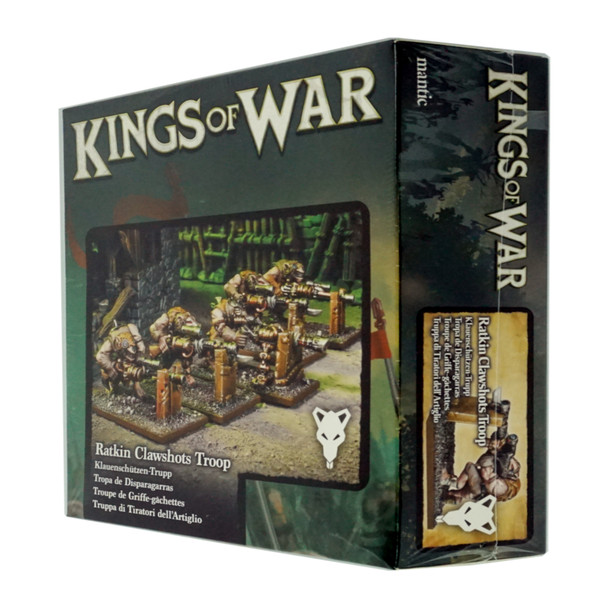 Kings of War Ratkin Clawshots Troop