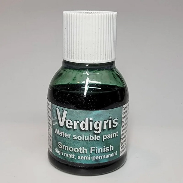Dirty Down Paints Verdigris (25ml) - Water-based Paint for a Highly Realistic Verdigris / Copper Effect