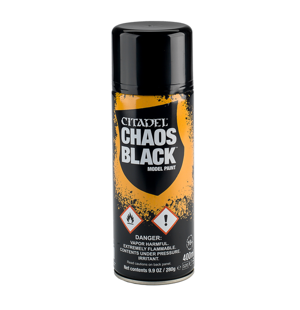 GW / Citadel Spray Paints - Chaos Black