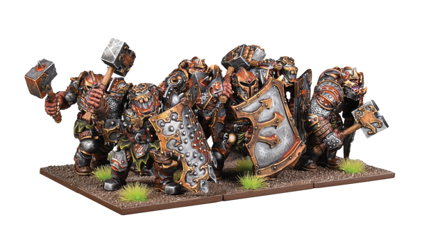 Kings of War Ogre Siege Breaker Horde