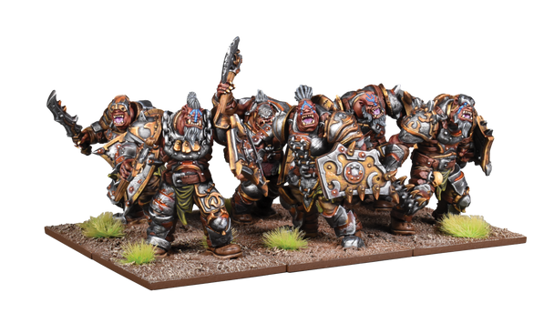 Kings of War Ogre Warriors Horde