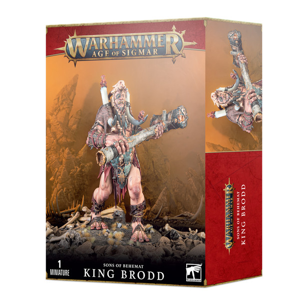 Warhammer: Age of Sigmar Sons of Behemat King Brodd