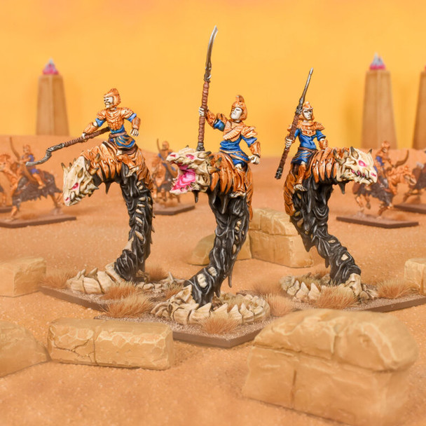 Kings of War Empire of Dust Sandborne Wyrmrider Regiment