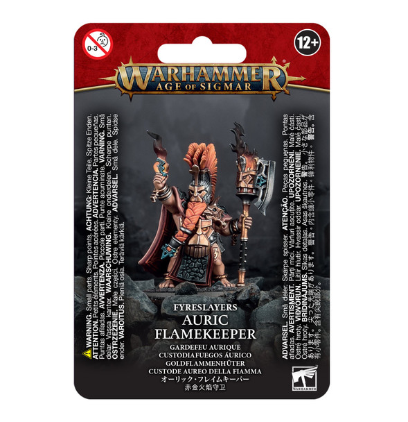 Age of Sigmar Fyreslayers Auric Flamekeeper