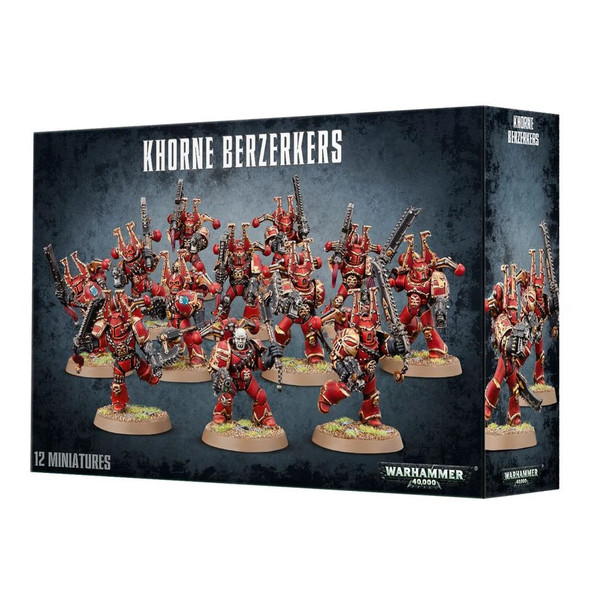 40k Chaos Space Marines Khorne Berzerkers - Backorder