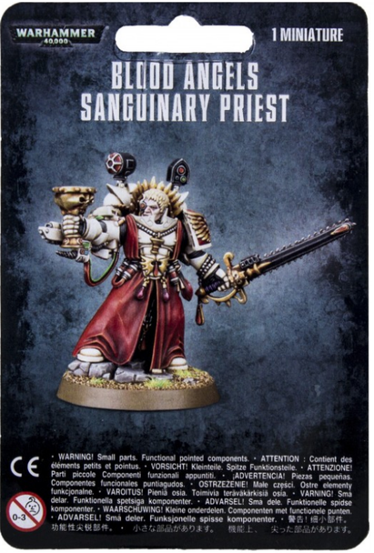 40k Blood Angels Sanguinary Priest