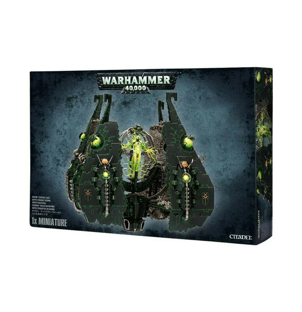 40k Necrons Tesseract Vault / Obelisk & Transcendent C'tan