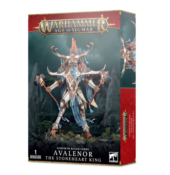 Age of Sigmar Lumineth Realm-Lords Avalenor the Stoneheart King