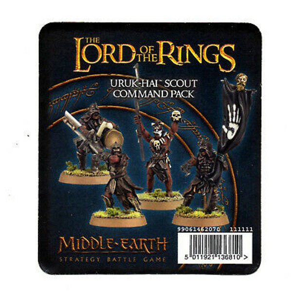 Middle Earth Strategy Battle Game Uruk-Hai Scout Command