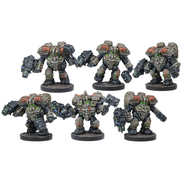 Firefight Forge Fathers Hammerfist Drop Troop Team