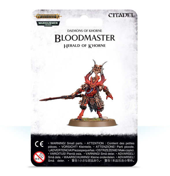 Warhammer Chaos Daemons of Khorne Bloodmaster, Herald of Khorne