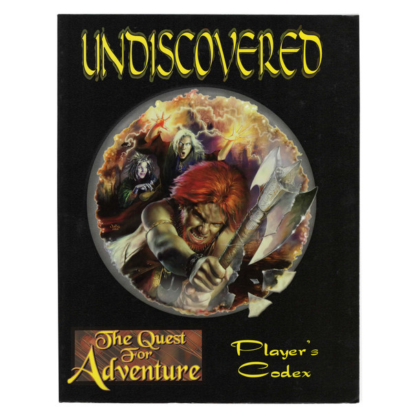 Undiscovered: The Quest for Adventure Player's Codex
