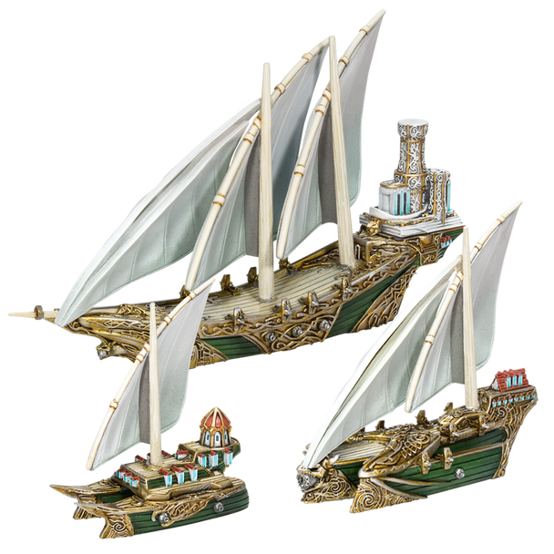 Kings of War: Armada Elf Starter Fleet