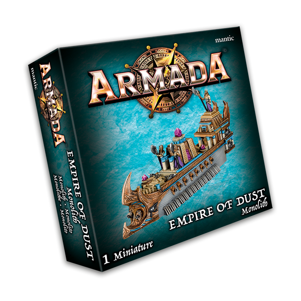 Kings of War: Armada Empire of Dust Monolith XL Ship