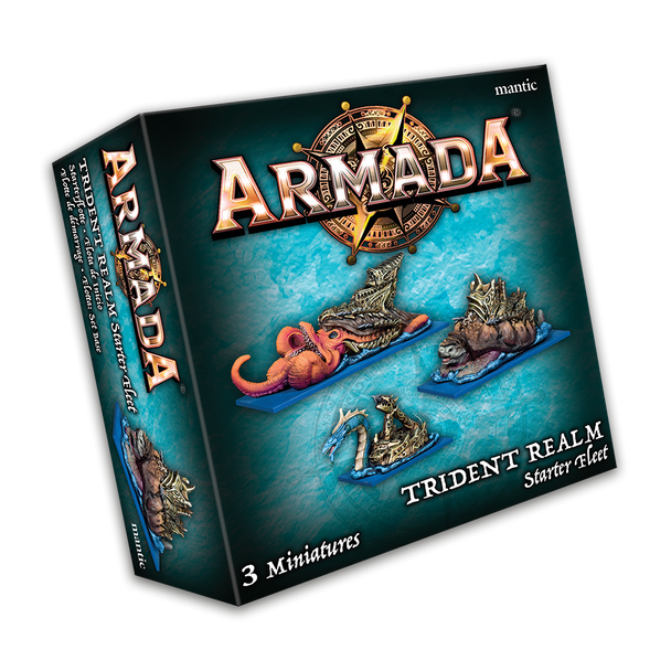 Kings of War: Armada Trident Realm Starter Fleet