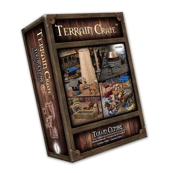 Mantic Terrain Crate Town Centre - Fantasy DND Miniatures