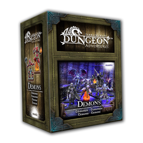 Dungeon Adventures: Demons Miniatures Set