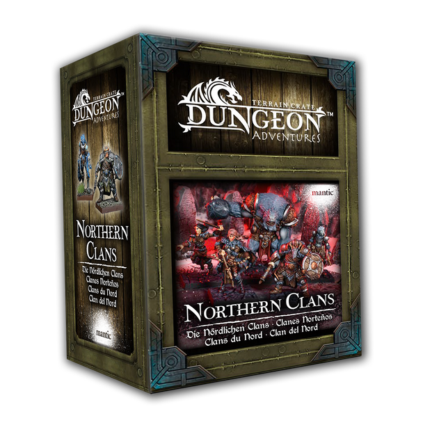 Dungeon Adventures: Northern Clans Miniatures Set