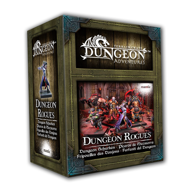 Dungeon Adventures: Dungeon Rogues Miniatures Set