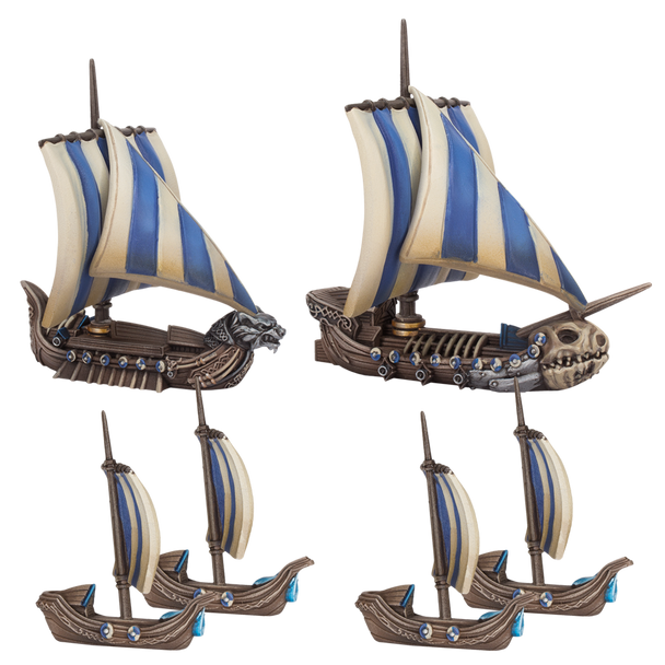 Kings of War: Armada Northern Alliance / Varangur Booster Fleet