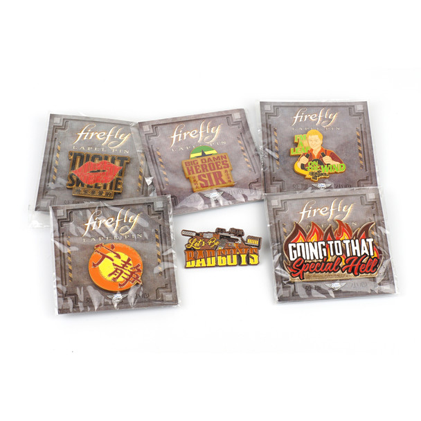 Firefly LootCrate Pin Collection