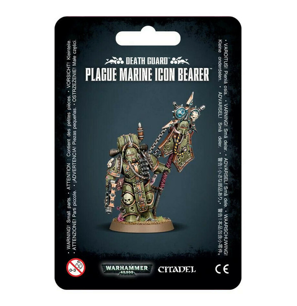 Warhammer 40k Death Guard Plague Marine Icon Bearer