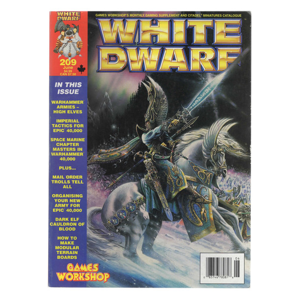 White Dwarf Issue 209 June 1997 w/ Inserts