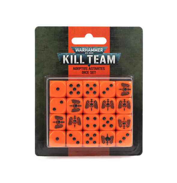 Warhammer 40k Kill Team Adeptus Astartes Dice Set (OOP)