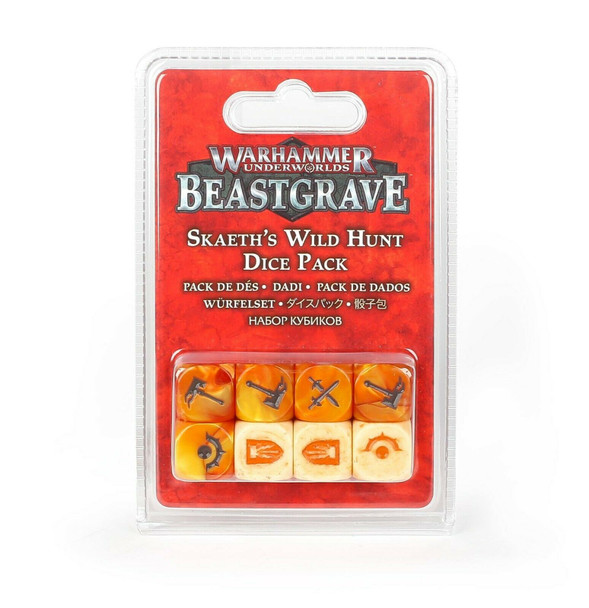 Warhammer Underworlds: Beastgrave Skaeth's Wild Hunt Dice Set