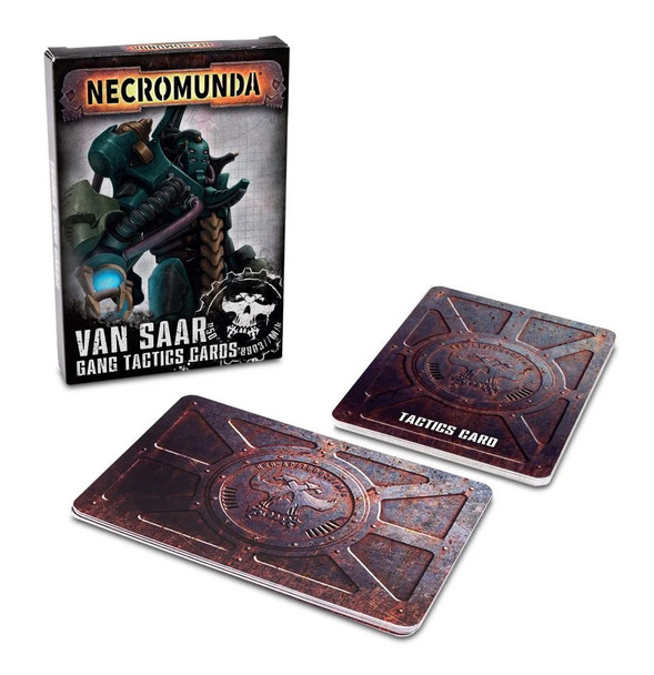Necromunda Van Saar Gang Tactics Cards - OOP