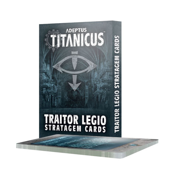Adeptus Titanicus Traitor Legio Stratagem Cards - OOP