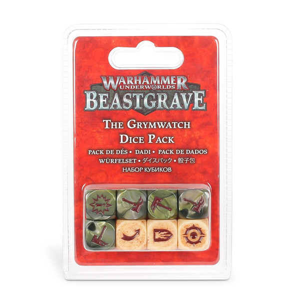 Warhammer Underworlds: Beastgrave The Grymwatch Dice Set