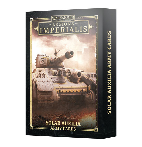 Legions Imperialis Solar Auxilia Army Cards