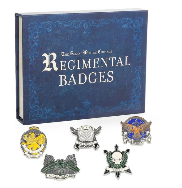 Black Library The Sabbat Worlds Crusade: Regimental Badges - OOP