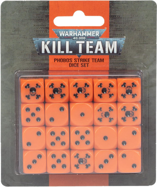 Warhammer 40k Kill Team Phobos Strike Team Dice Set