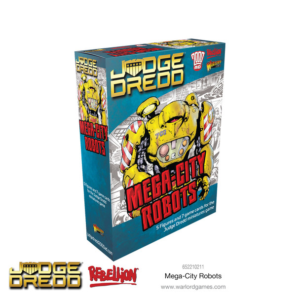 2000 AD Judge Dredd Mega City Robots