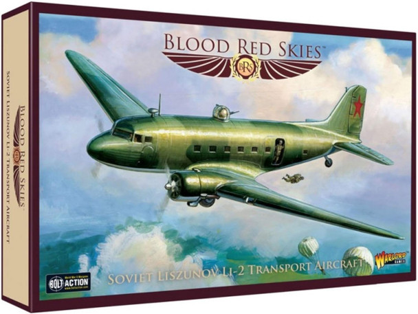 Blood Red Skies WWII Soviet Liszunov Li-2 Transport Aircraft