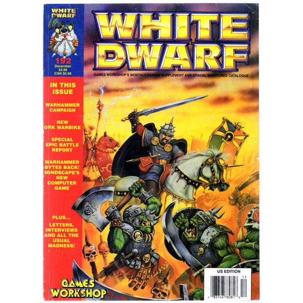 White Dwarf Issue 192 December 1995 w/ Inserts