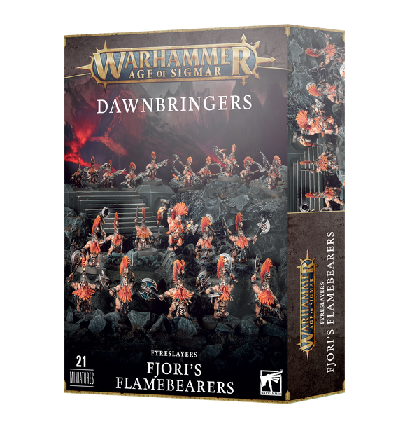 Warhammer: Age of Sigmar Fyreslayers Dawnbringers: Fjori's Flamebearers