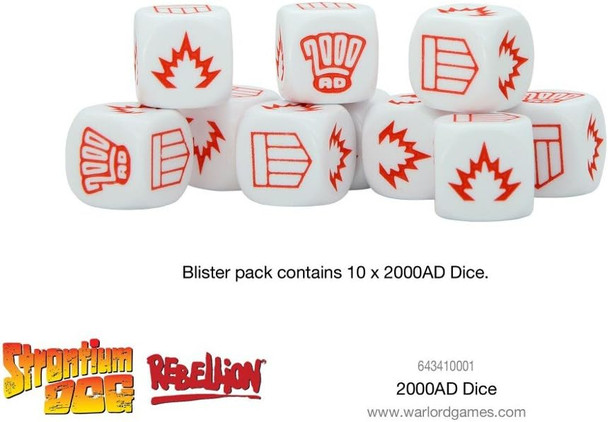 2000 AD Strontium Dog Combat Dice