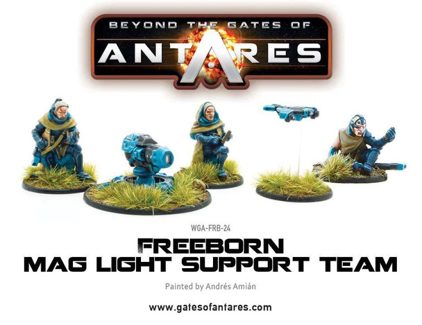 Beyond the Gates of Antares Freeborn Support Team w/ Mag Light Support