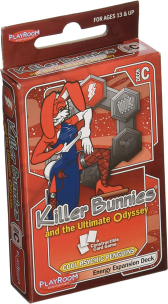 Killer Bunnies & the Ultimate Odyssey Cool Psychic Penguins Energy Expansion Deck C